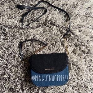 Denim Michael Kors Crossbody Bag